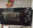 格兰仕（Galanz）不锈钢内胆微波炉烤箱一体机 家用微波炉平板式23升大容量光波炉旋钮老人用简单G80F23SP-M8(S0) 实拍图