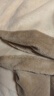 无印良品牛奶绒床上四件套法兰绒床单四件套加绒床单被套200*230cm 卡其 实拍图