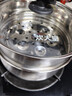 炊大皇304不锈钢汤锅+蒸屉 汤蒸炖锅蒸锅双耳煮粥煮面 22cm 电磁炉通用 实拍图