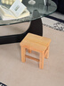 小匠材实木凳子家用客厅小凳子餐厅凳子加厚结实小木凳家用矮凳25高 实拍图