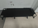 甄严选折叠床单人午休床折叠躺椅家用办公室午睡床简易行军床医院陪护床 特宽方管沉稳黑190*68 实拍图