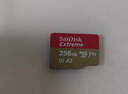 闪迪（SanDisk）256GB TF(MicroSD)内存卡 4K极速金卡A2 V30 U3行车记录仪 运动相机无人机 监控存储卡 读190MB/s 实拍图