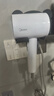 美的（Midea）1亿负离子电吹风 护发不伤发吹风机 大功率快干家用吹风筒 FJ208-极地白1800W  新年礼物 生日礼物 实拍图
