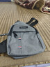男士胸包户外运动小挎包休闲时尚牛津布单肩斜挎包男包胸前小背包 灰色BJ506-1 实拍图