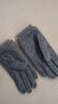 恒源祥羊毛手套男士秋冬季保暖防风防寒骑行开车加绒加厚可触屏冬天手套 实拍图