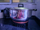 惠当家（Hui Dang Jia）电锅多功能电热锅电炒锅家用电蒸锅一体电煮锅加厚304不锈钢电火锅G08-30 实拍图