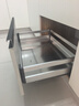 悍高（HIGOLD）拉篮厨房橱柜 抽屉式双层碗篮置物架 不锈钢调味碗碟篮 750柜 2层 L系列方管套装 实拍图