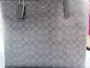 蔻驰（COACH）【品牌直供】女士经典标志CITY大号托特包单肩通勤电脑包CV976 实拍图