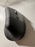 罗技（Logitech）Lift人体工学鼠标 垂直鼠标 小手鼠标 无线蓝牙鼠标 3台设备秒切换 带Logi Bolt接收器 黑色 实拍图