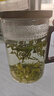 绿昌明月牙玻璃茶杯耐高温茶水分离木把办公个人专用过滤喝水绿茶泡茶器 实拍图