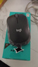 罗技（Logitech）M185鼠标 无线鼠标 办公鼠标 对称鼠标 黑色灰边 带无线2.4G接收器 实拍图