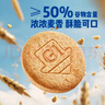 盼盼低GI燕麦饼干 无糖曲奇高纤维休闲零食早餐谷物代餐 618g/箱 实拍图