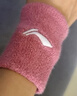 李宁（LI-NING）护腕手腕擦汗薄款巾女健身运动跑步吸汗护套男羽毛球篮球夏季 实拍图