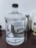 拜杰纯净水桶 食品级PC矿泉水桶透明手提式水桶茶水桶 大容量水桶黑盖7.5L 实拍图