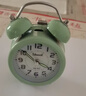 天王星（Telesonic）闹钟创意学生儿童大铃声闹表卧室床头简约夜光扫秒机芯传统时钟开学季礼物新年礼物 实拍图