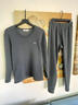 七匹狼【中高领加绒】秋冬保暖内衣男圆领加绒加厚防寒秋冬保暖套装 实拍图