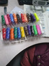 得力(deli)24色超轻粘土彩泥橡皮泥黏土美术手工DIY玩具太空沙10g/袋 儿童生日开学毕业男女孩新年礼物 实拍图