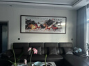良品大师山水画办公室挂画中式客厅装饰画万里长城靠山图茶室字画风景壁画 八骏图A1 95*251cm宣纸锦绫+有机玻璃+红褐色实木框（大气款） 实拍图