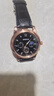【网红爆款】商务腕表石英运动表休闲皮带男女手表 黑色 实拍图