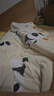 京东京造【TOP1】牛奶绒四件套 A类220g秋冬加厚高克重法兰绒保暖双人床单被套1.5米床牛奶熊 实拍图