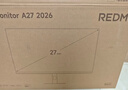 小米（MI）REDMI 27英寸显示器 144Hz 300nits亮度 专业级色准低蓝光爱眼电竞电脑办公显示器屏 A27 2026款 实拍图