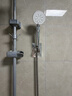 Rosecret【德国】增压淋浴花洒喷头全套强劲家用多功能洗澡手持莲蓬喷头 银色-单喷头+1.5米防爆软管+支架丨浴室浴霸一整套 硅胶出水孔密集大出水量畅享淋浴 实拍图