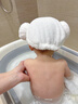 马博士儿童浴帽羊角帽女童宝宝洗头洗澡干发帽吸水包头巾 实拍图
