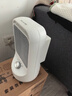 海尔（Haier）取暖器家用暖风机电热台式桌面电暖器省电小型烤火炉浴室婴儿热风机办公室暖脚神器卧室电暖风速热 【即开即热+广角送暖+多重防护】旋钮款HN1507 实拍图