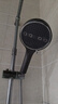 杜邦（DU PONT）增压淋浴花洒喷头家用多功能洗澡沐浴手持莲蓬头枪灰单手持花洒 实拍图