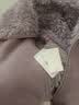 香影【咩咩绒】紫色麂皮绒短外套女2025冬季新款羊羔毛风环保皮草 紫色 M 160/84A/95-110斤 实拍图