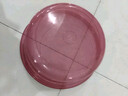 加大加厚洗脸盆家用大号洗菜盆洗衣盆浴室专用内裤收纳盆子 紫红 大号摔不烂【直径29cm】 实拍图