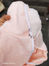 秋冬加厚浴袍可穿新款浴巾家用纯棉吸水可裹浴裙洗澡浴衣睡袍睡衣 粉色一条装 实拍图