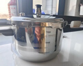苏泊尔（SUPOR）304不锈钢7.0L压力锅24cm【3-5人可用】快煮防爆高压锅电磁炉通用 实拍图