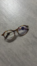 依视路（ESSILOR） 钻晶系列高清耐磨防蓝光近视超薄镜片专业配度数眼镜架男女镜框 现片2片装 来架加工 镜框+依视路A4防蓝光1.60现片 实拍图