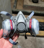 乐优佰易 防毒面具 护面口罩防粉尘/苯 化工喷漆印刷 配A1褐色滤盒八件装LYBY-950 实拍图