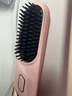 可亓无线直发梳负离子直发器护发不伤发卷发棒蓬松拉直内扣懒人美发神器恒温持久定型卷直两用电梳子 少女粉【四档温控+千万负离子护发+卷直两用】 实拍图