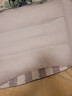 富安娜枕套纯棉 100支长绒棉枕头套 高支高密全棉面料 一对装 雅士灰 实拍图