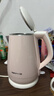 九阳（Joyoung）热水壶烧水壶电水壶 双层防烫304不锈钢 家用大容量0胶水电热水壶 K15-F626 实拍图