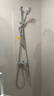 九牧（JOMOO）亮银集成升降硅胶除垢三功能分体淋浴器喷枪款35324-592/1B-1 实拍图