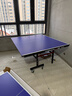 双鱼 乒乓球桌室内家用可折叠 移动带轮乒乓球台 JD200附网架赞商品 实拍图