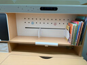 黑白调C2儿童学习桌书桌写字桌专用3-18岁全光谱大路灯一体进口橡胶木 实拍图