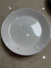 宜家（IKEA）OFTAST奥夫塔耐热餐盘菜盘碗碟西餐盘骨碟家用套装餐具 白色餐盘19cm 实拍图