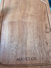 美厨（MAXCOOK）乌檀木砧板菜板 加厚天然整木菜板婴儿辅食砧板30*20*2cm MCPJ662 实拍图