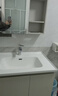 九牧（JOMOO）浴室柜 陶瓷一体盆抗菌洗脸盆柜组合冷灰80cm A2741-14LD-5 实拍图