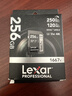 雷克沙（Lexar）256GB SD存储卡 U3 V60 4K数码相机内存卡 读250MB/s 写120MB/s 双排金手指（1667x Pro） 实拍图