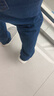 真维斯（Jeanswest）王一博代言牛仔裤男秋冬新款天丝舒适修身直筒高端潮牌休闲裤子男 深蓝【天丝厚款】 32 码(2尺5) 【建议130-140斤】 实拍图