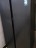 海尔（Haier）盛宴618L对开门冰箱黑金净化一级能效风冷无霜超大容量蓝色BCD-618WGHSSEDBL国家补贴 实拍图