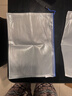 金得利2个A4塑料网格合同透明文件袋拉链档案袋资料袋子学生试卷收纳袋礼品袋手提袋办公用品文具FB8802 实拍图