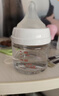 贝亲（Pigeon）【新生儿第一个奶瓶】玻璃奶瓶宽口径奶瓶80ml SS号奶嘴 0月+ 实拍图