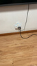 公牛插座转换器插头 无线插排usb  多功能插座/一转多保护门/ 扩展转换器 /适用于卧室厨房 【一转三】品字形 分控开关 蓝白款GN-98033 实拍图